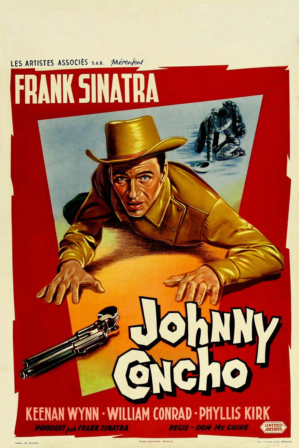 Extra Large Movie Poster Image for Johnny Concho (#2 of 3)