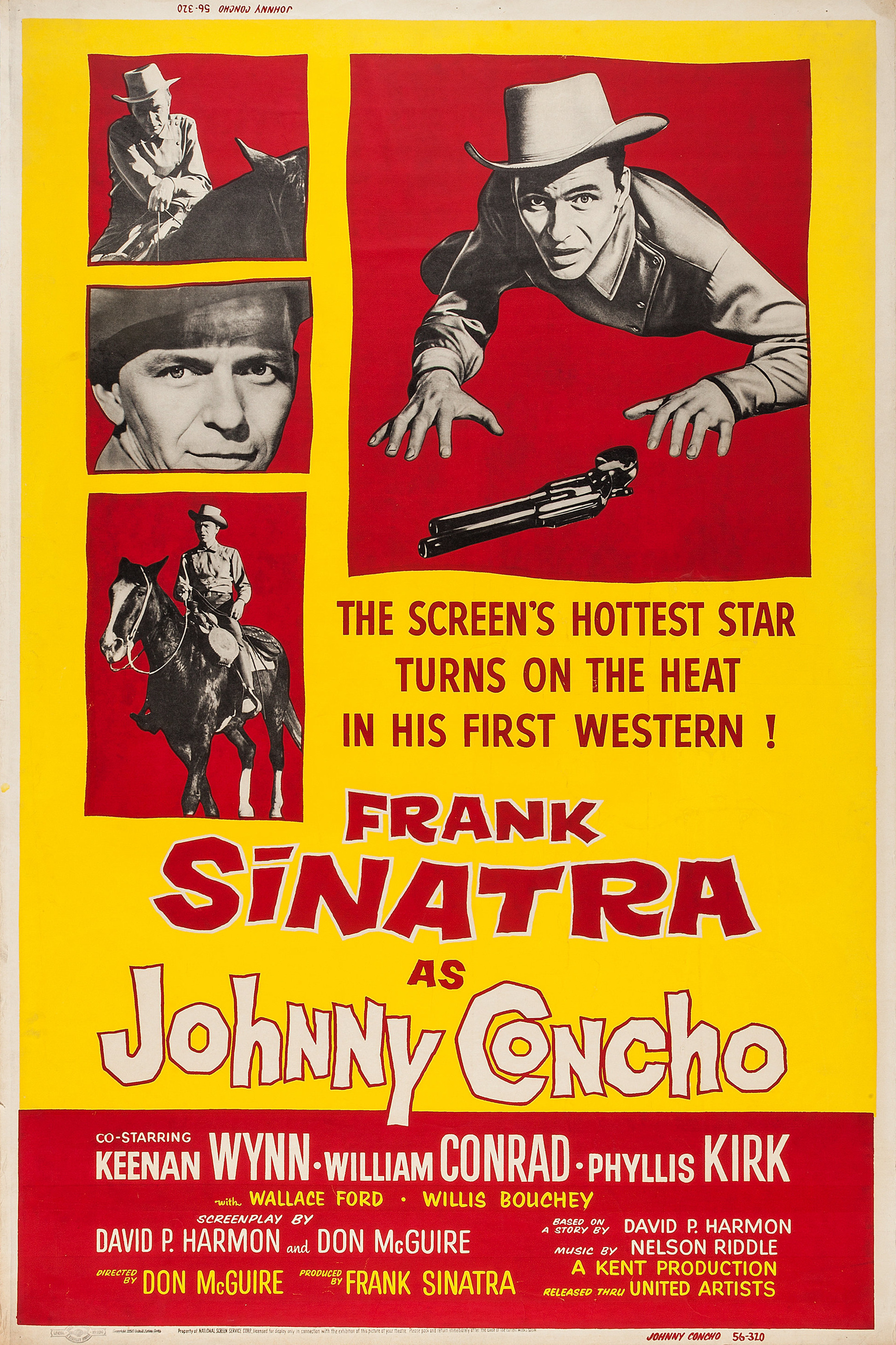 Mega Sized Movie Poster Image for Johnny Concho (#3 of 3)