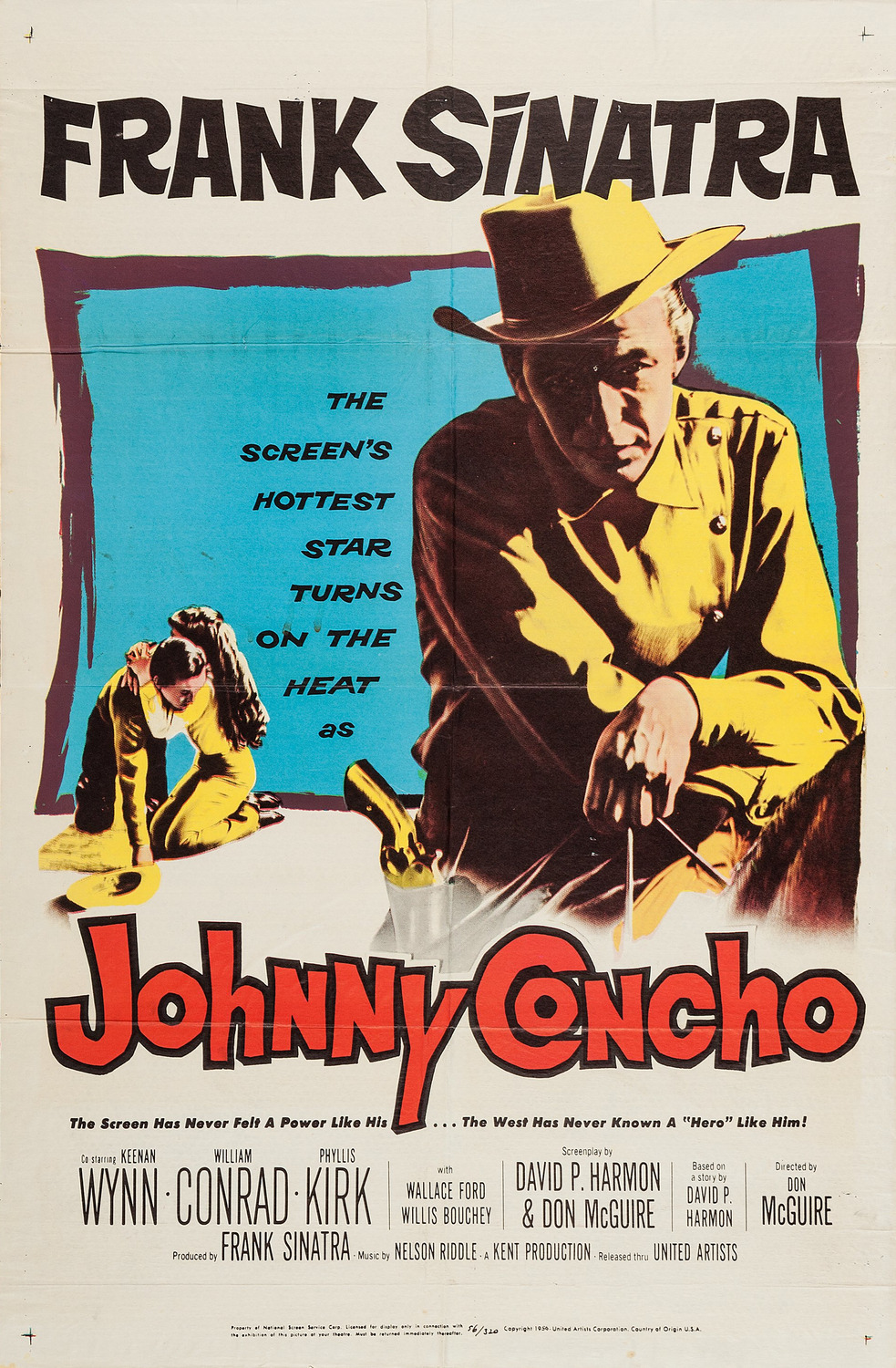 Extra Large Movie Poster Image for Johnny Concho (#1 of 3)
