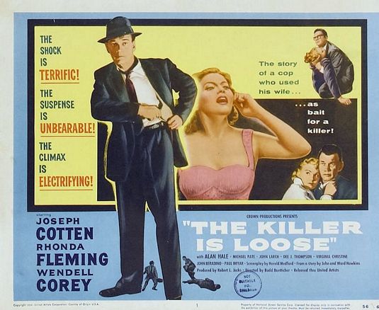 The Killer Is Loose Movie Poster