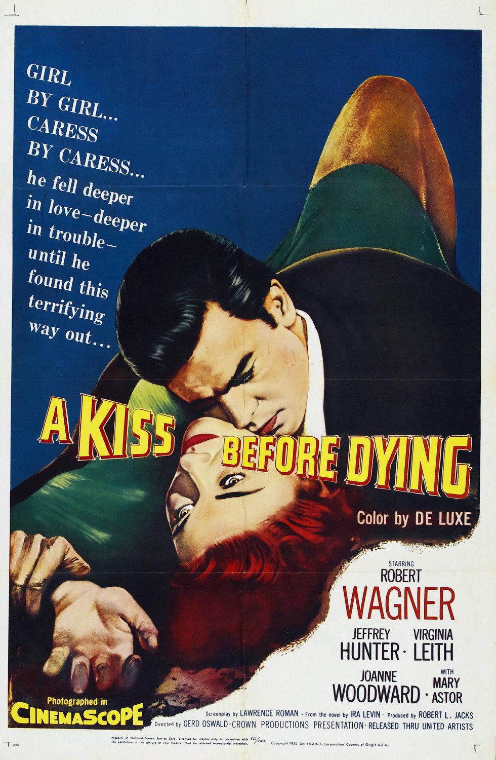 Extra Large Movie Poster Image for A Kiss Before Dying 