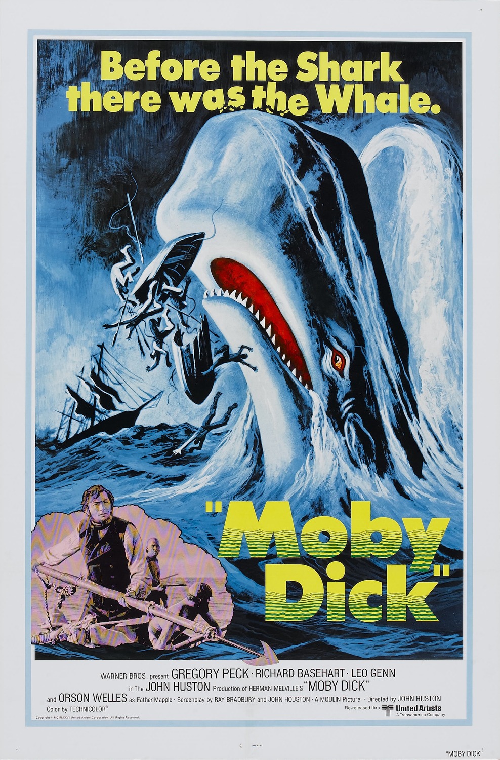 Extra Large Movie Poster Image for Moby Dick (#1 of 2)