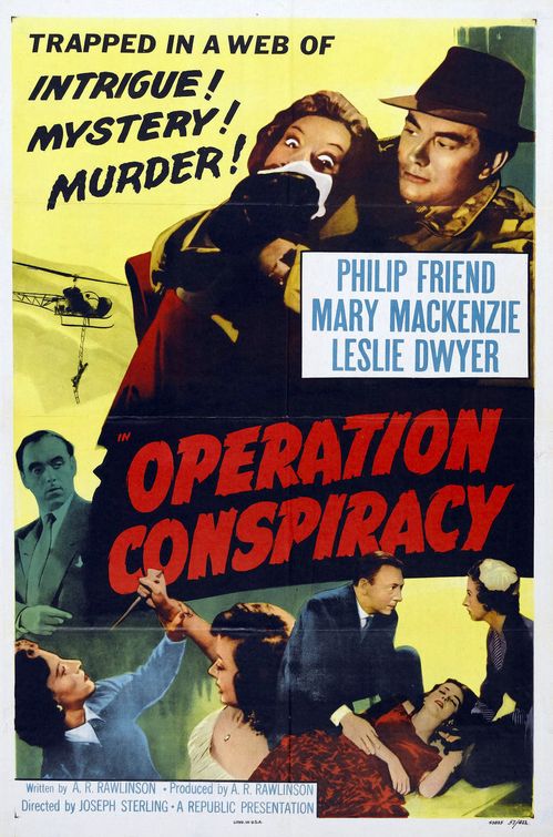 Operation Conspiracy (aka Cloak Without Dagger) Movie Poster