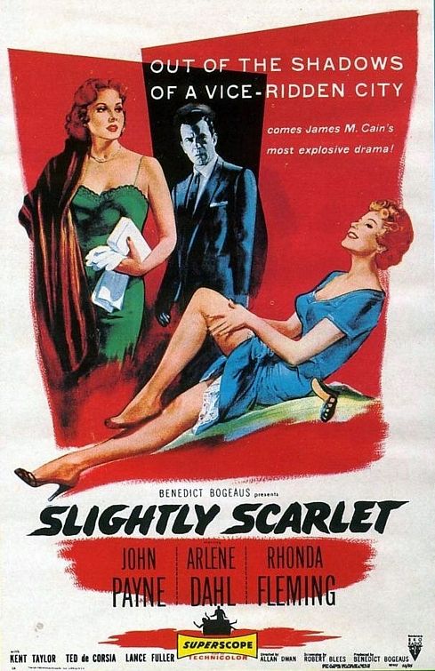 Slightly Scarlet Movie Poster