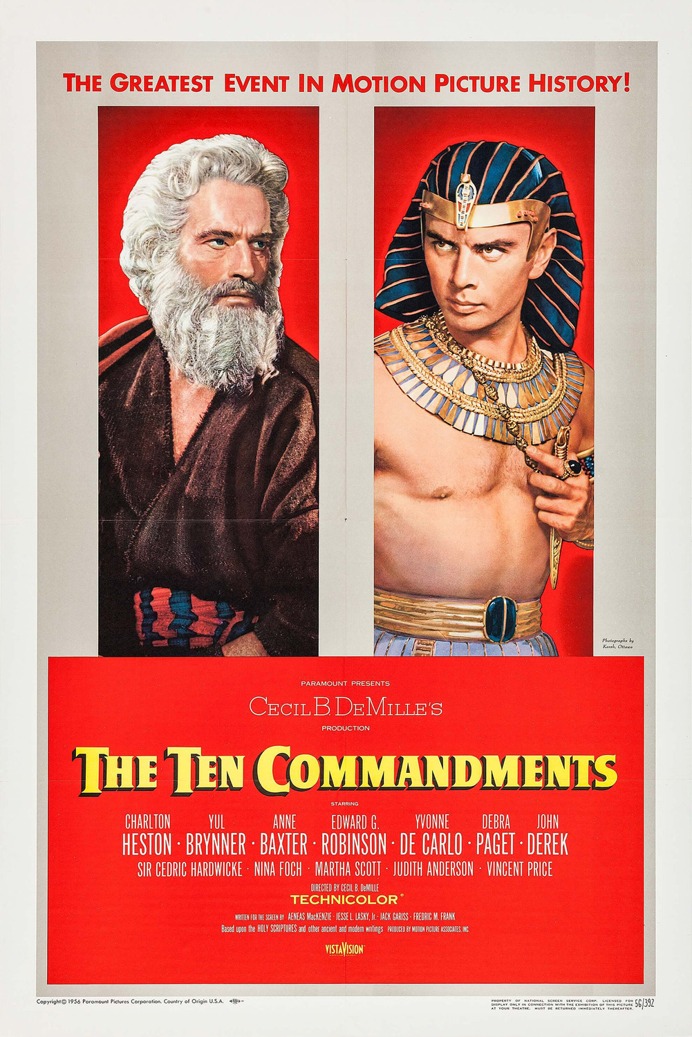 Extra Large Movie Poster Image for The Ten Commandments (#4 of 5)