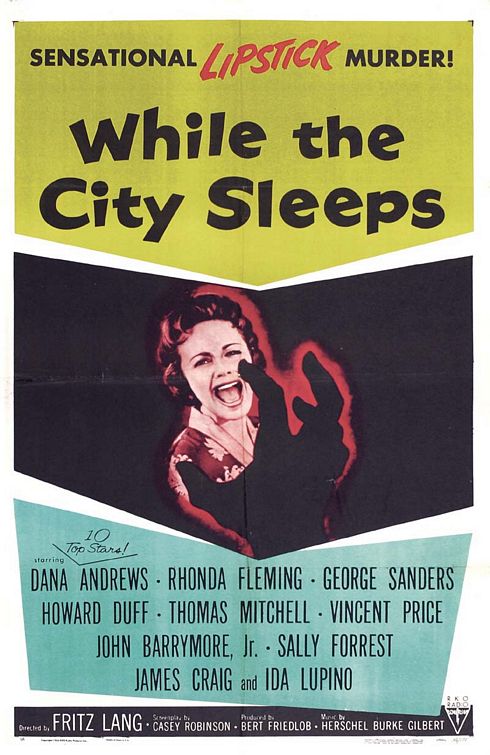 While the City Sleeps Movie Poster