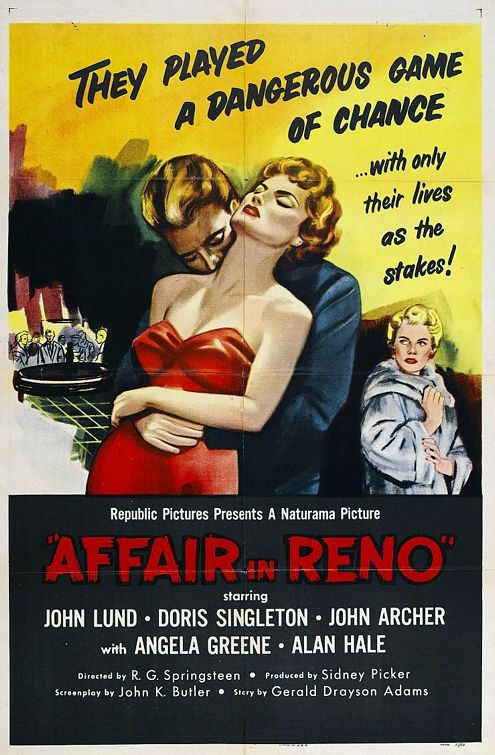 Affair in Reno Movie Poster