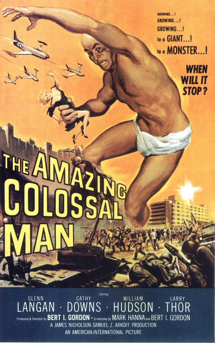 Return to Main Page for The Amazing Colossal Man Posters