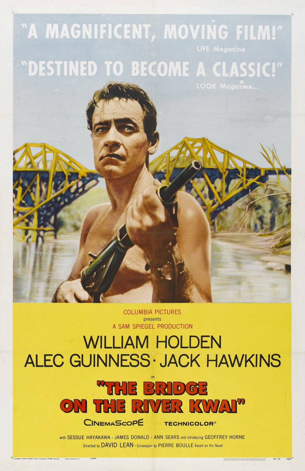 Extra Large Movie Poster Image for The Bridge on the River Kwai (#1 of 2)