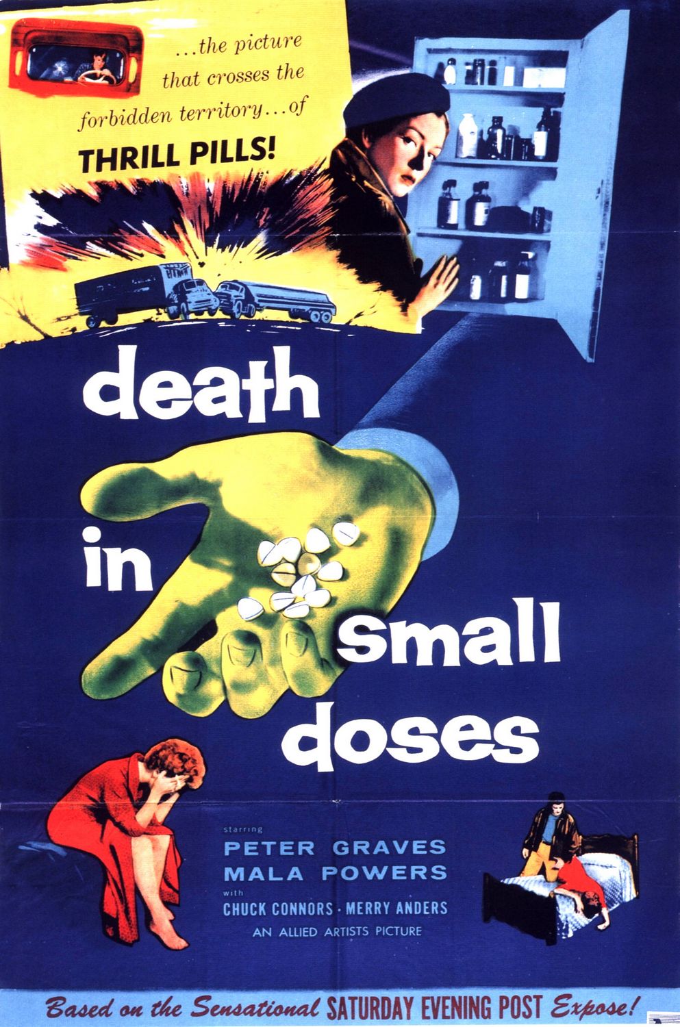 Extra Large Movie Poster Image for Death in Small Doses 