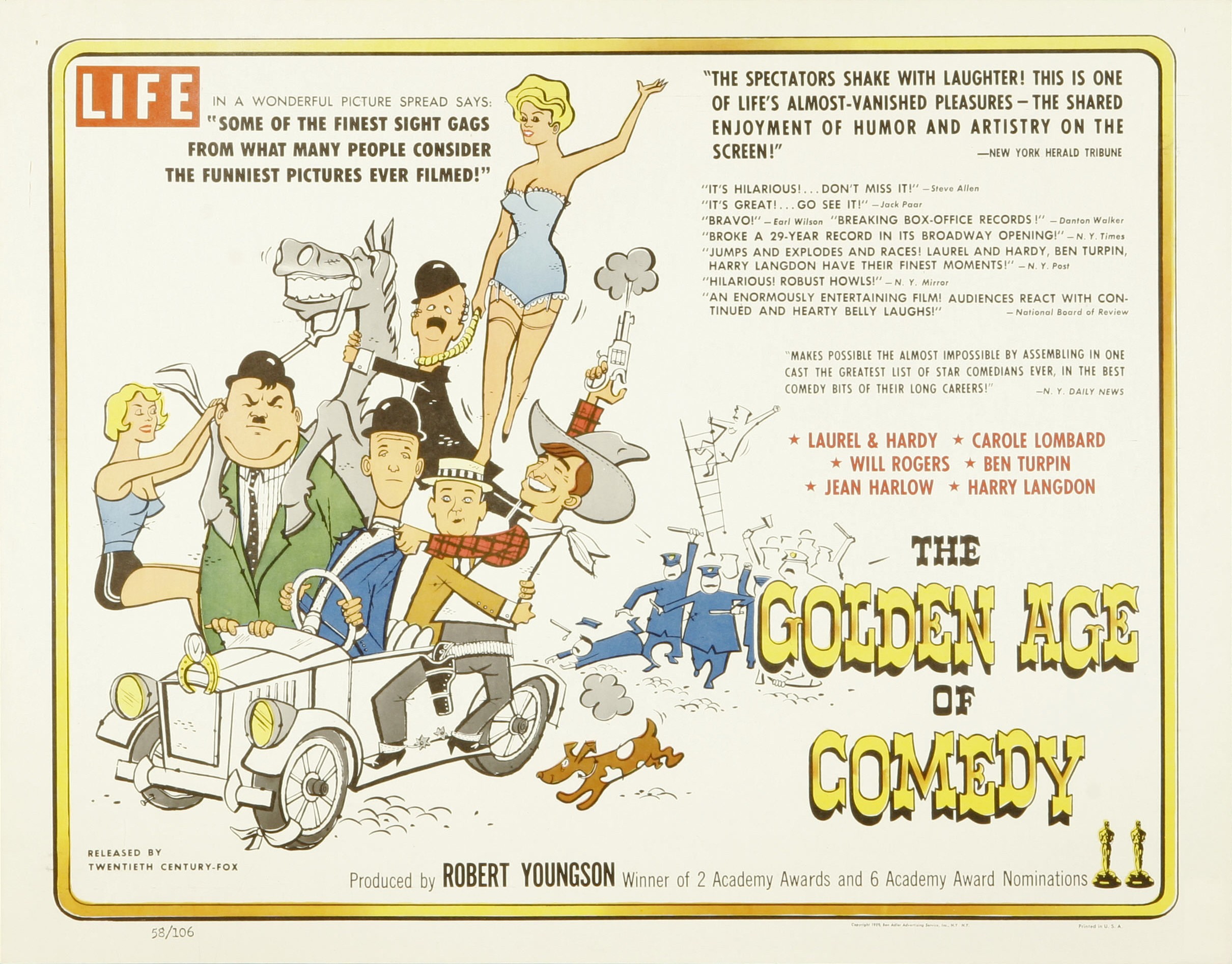 Mega Sized Movie Poster Image for The Golden Age of Comedy (#1 of 2)