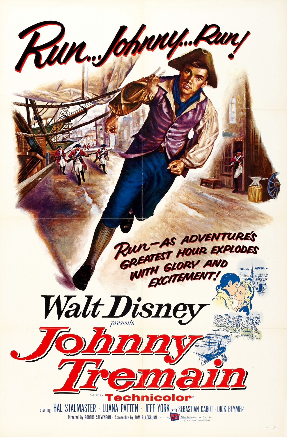 Extra Large Movie Poster Image for Johnny Tremain 