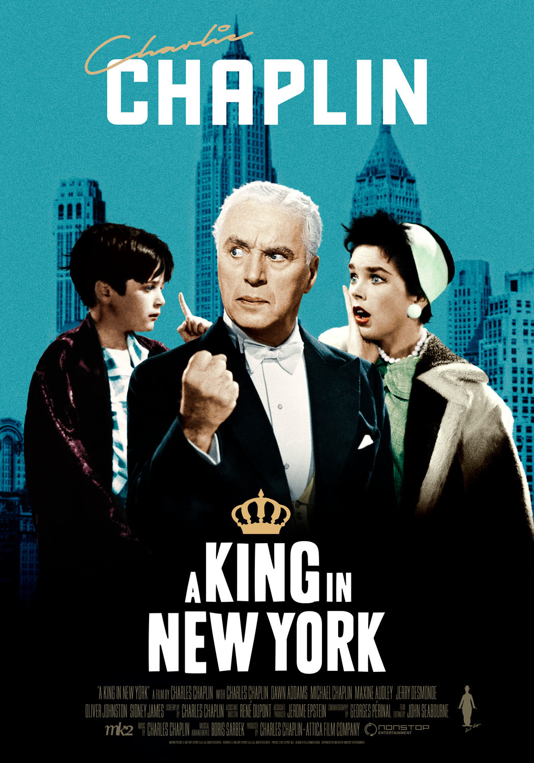 Extra Large Movie Poster Image for A King in New York (#4 of 4)