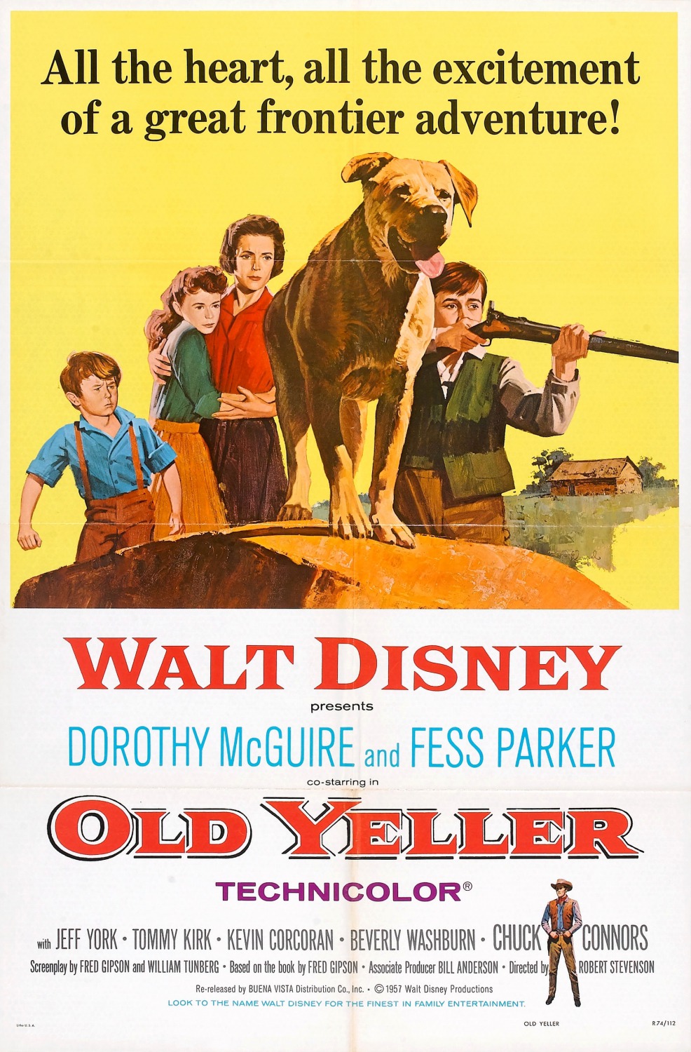 Extra Large Movie Poster Image for Old Yeller (#1 of 3)