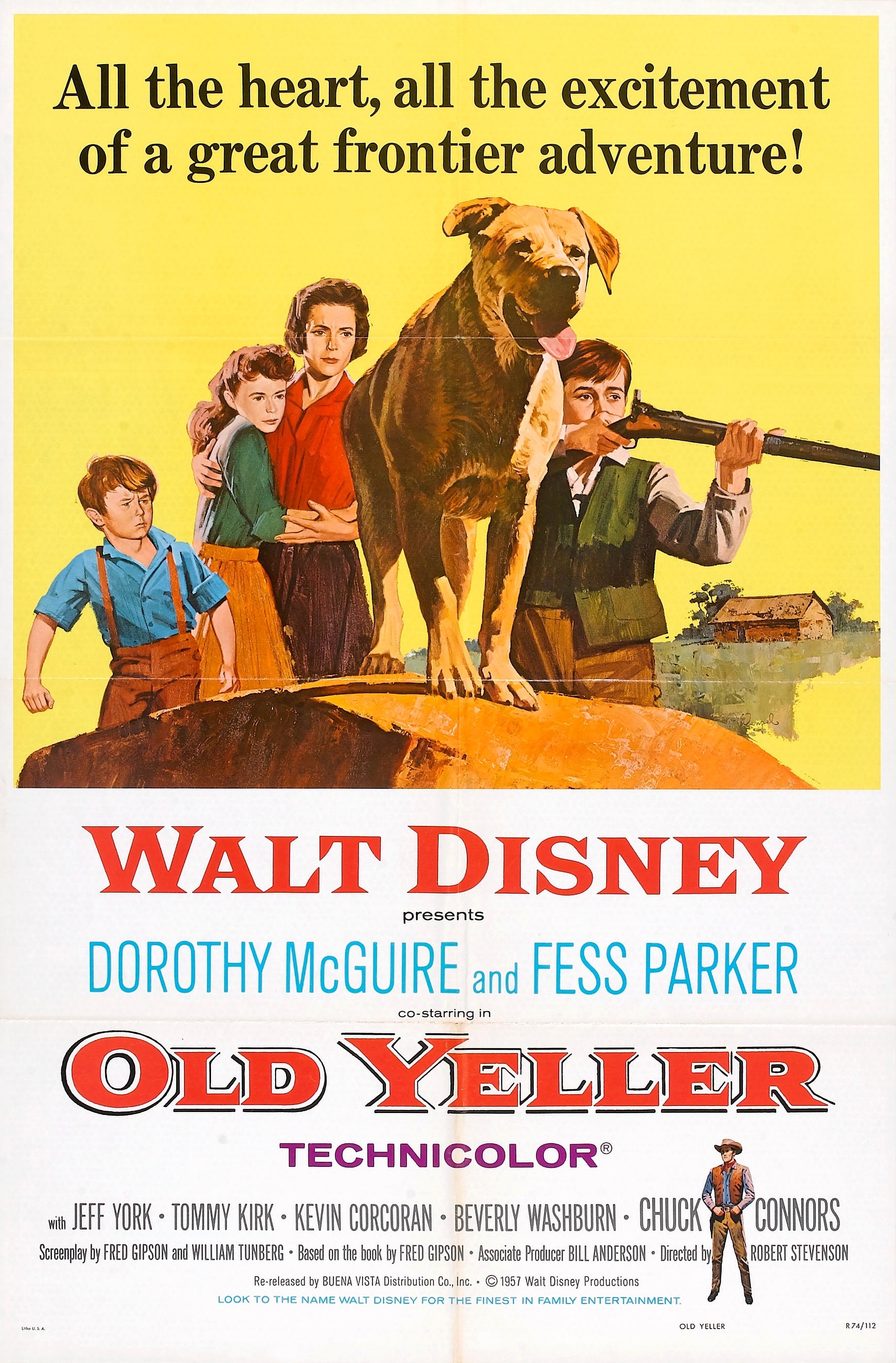 Mega Sized Movie Poster Image for Old Yeller (#1 of 3)