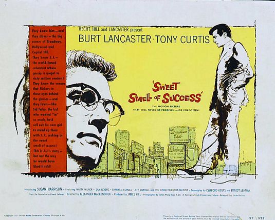Sweet Smell of Success Movie Poster