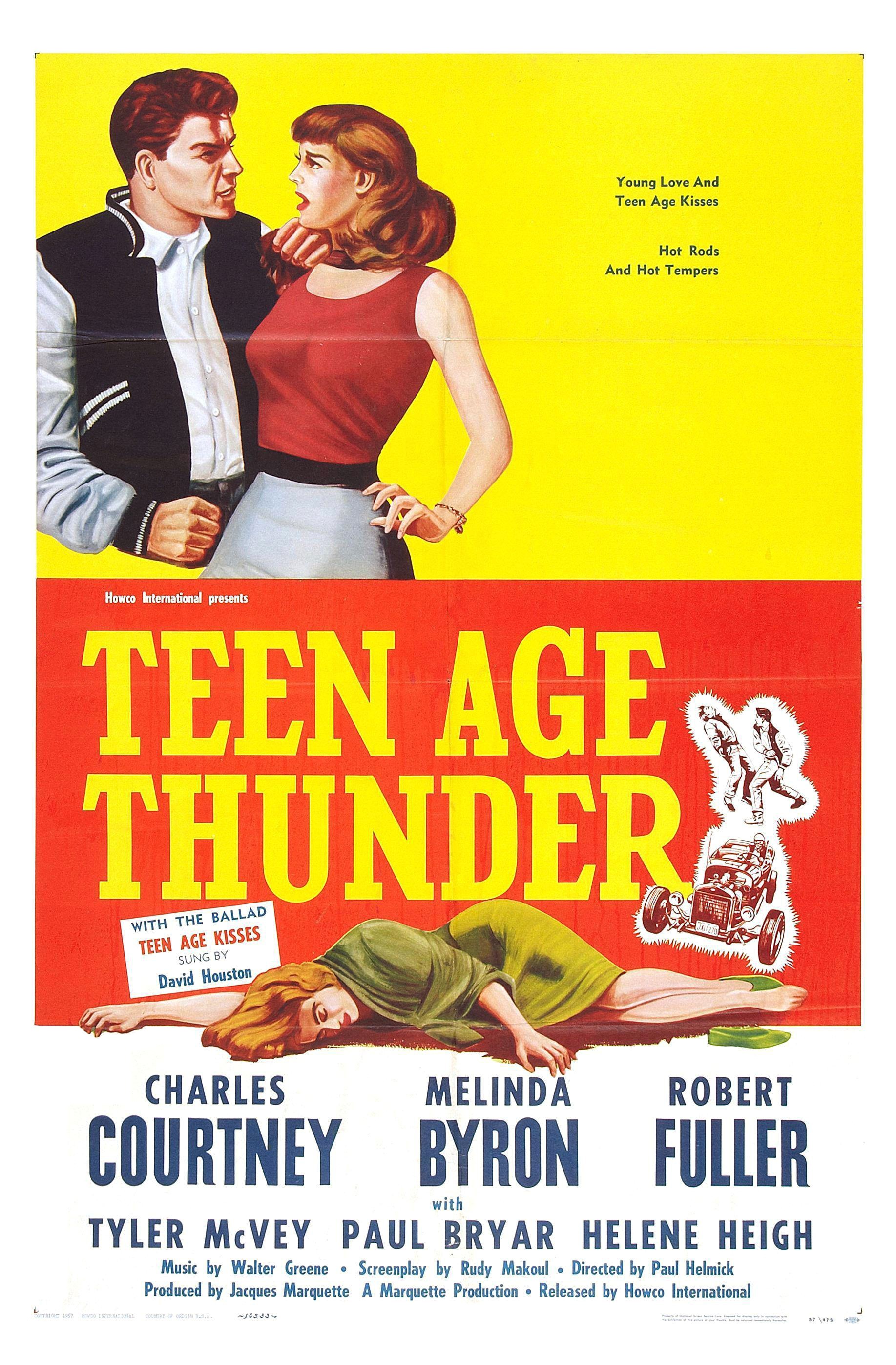 Mega Sized Movie Poster Image for Teenage Thunder (#1 of 2)