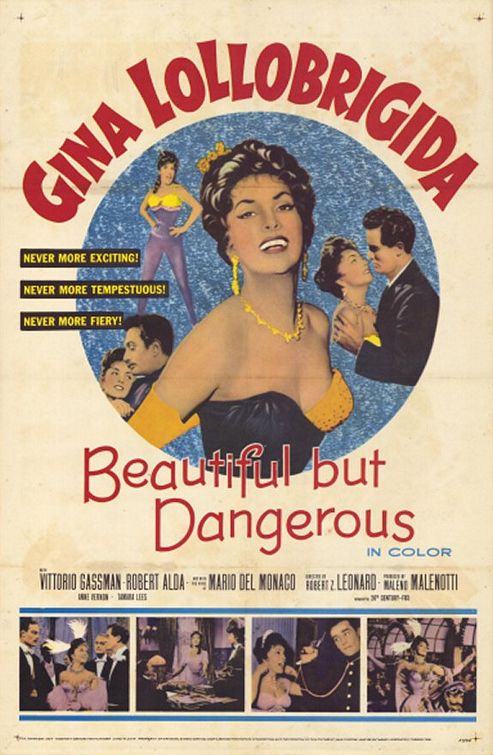 Beautiful But Dangerous Movie Poster