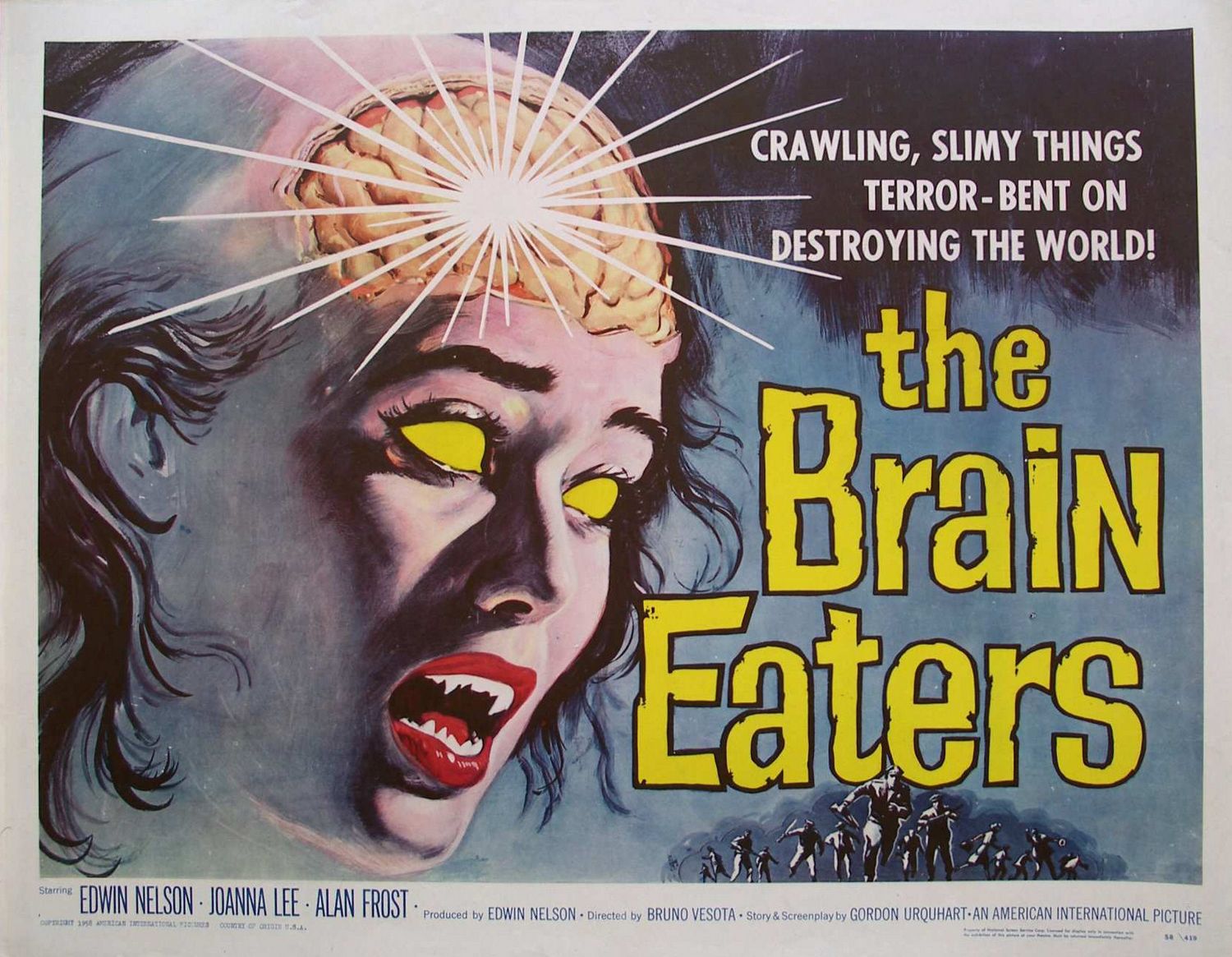 Extra Large Movie Poster Image for The Brain Eaters 