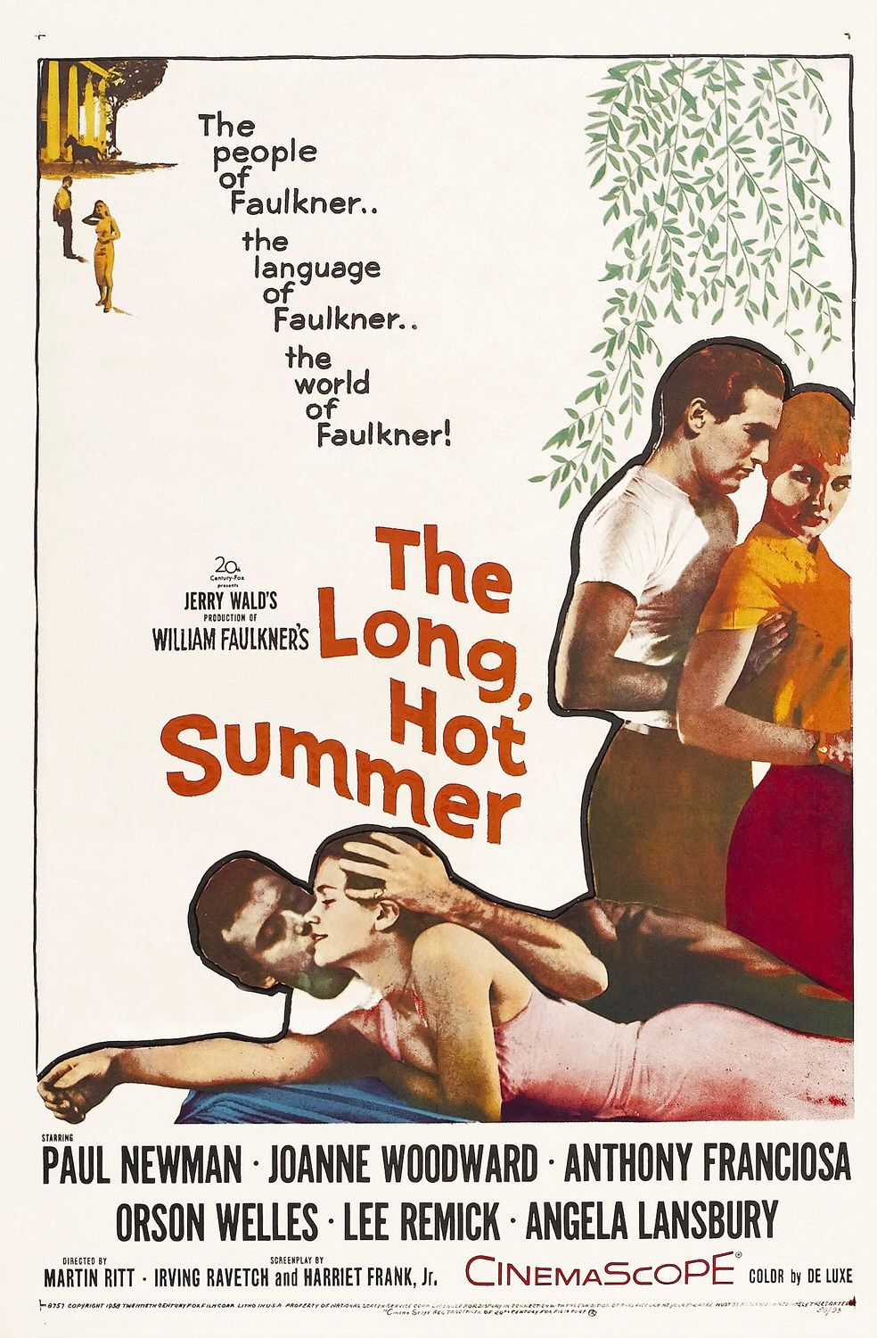 Extra Large Movie Poster Image for The Long, Hot Summer (#1 of 4)