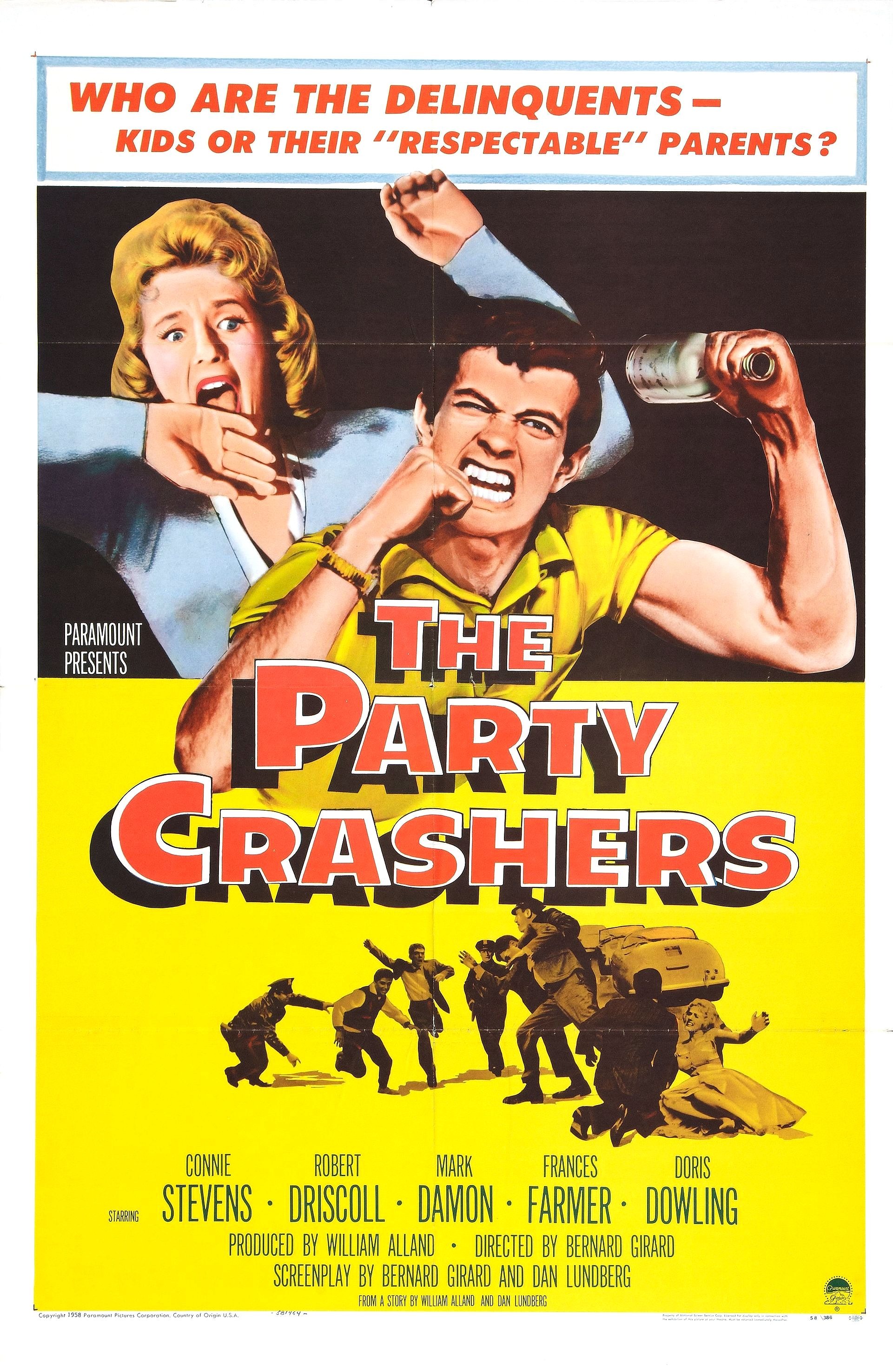 Mega Sized Movie Poster Image for The Party Crashers 