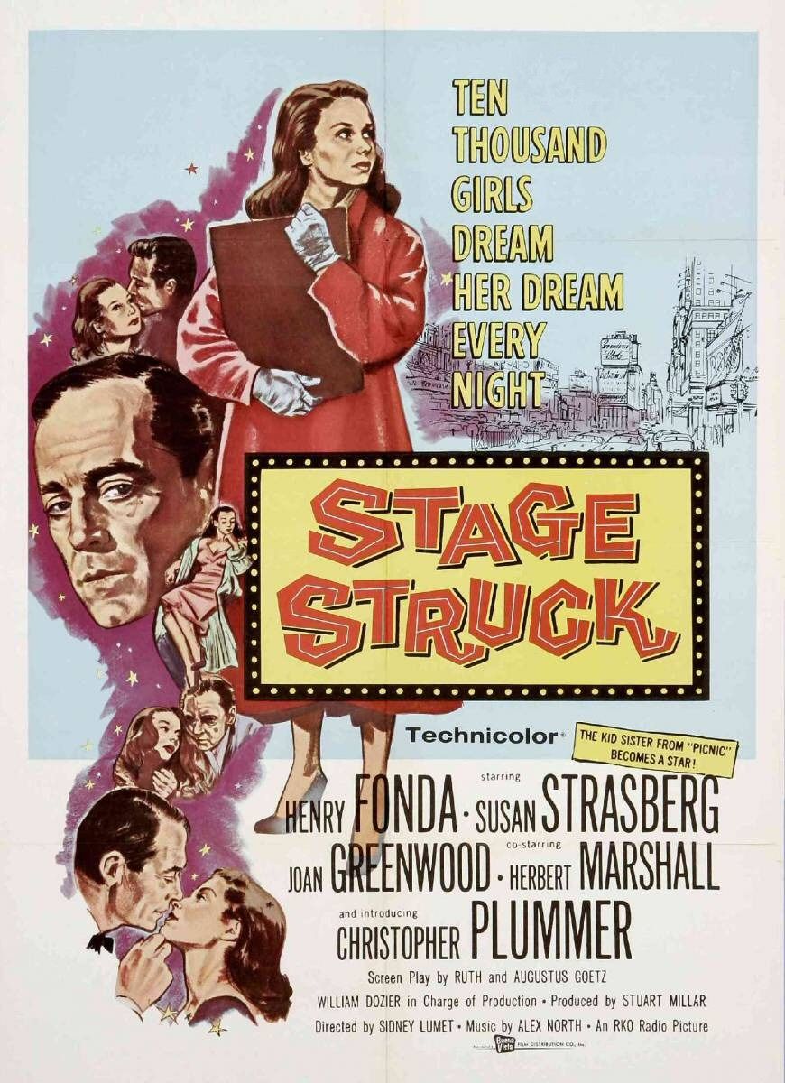 Extra Large Movie Poster Image for Stage Struck 