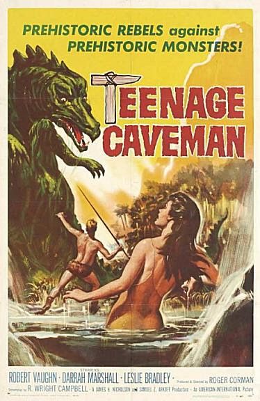 Teenage Caveman Movie Poster