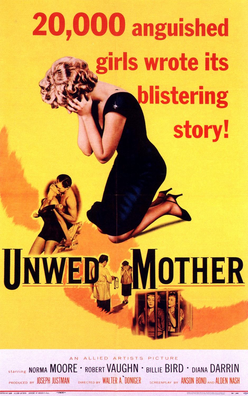 Extra Large Movie Poster Image for Unwed Mother 