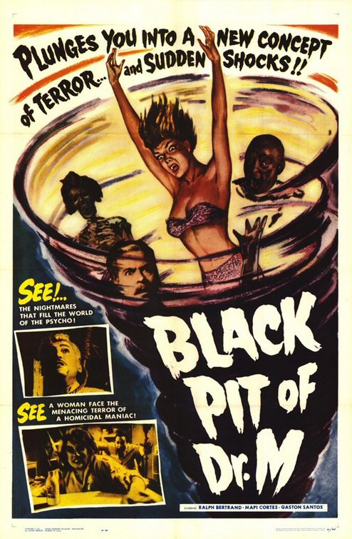 The Black Pit of Dr. M Movie Poster