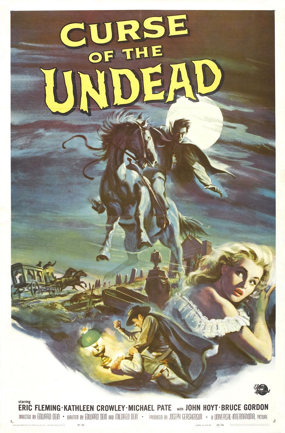 Extra Large Movie Poster Image for Curse of the Undead 