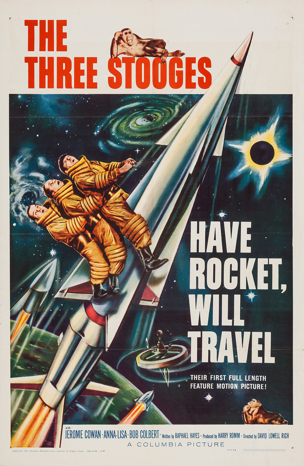 Extra Large Movie Poster Image for Have Rocket, Will Travel 