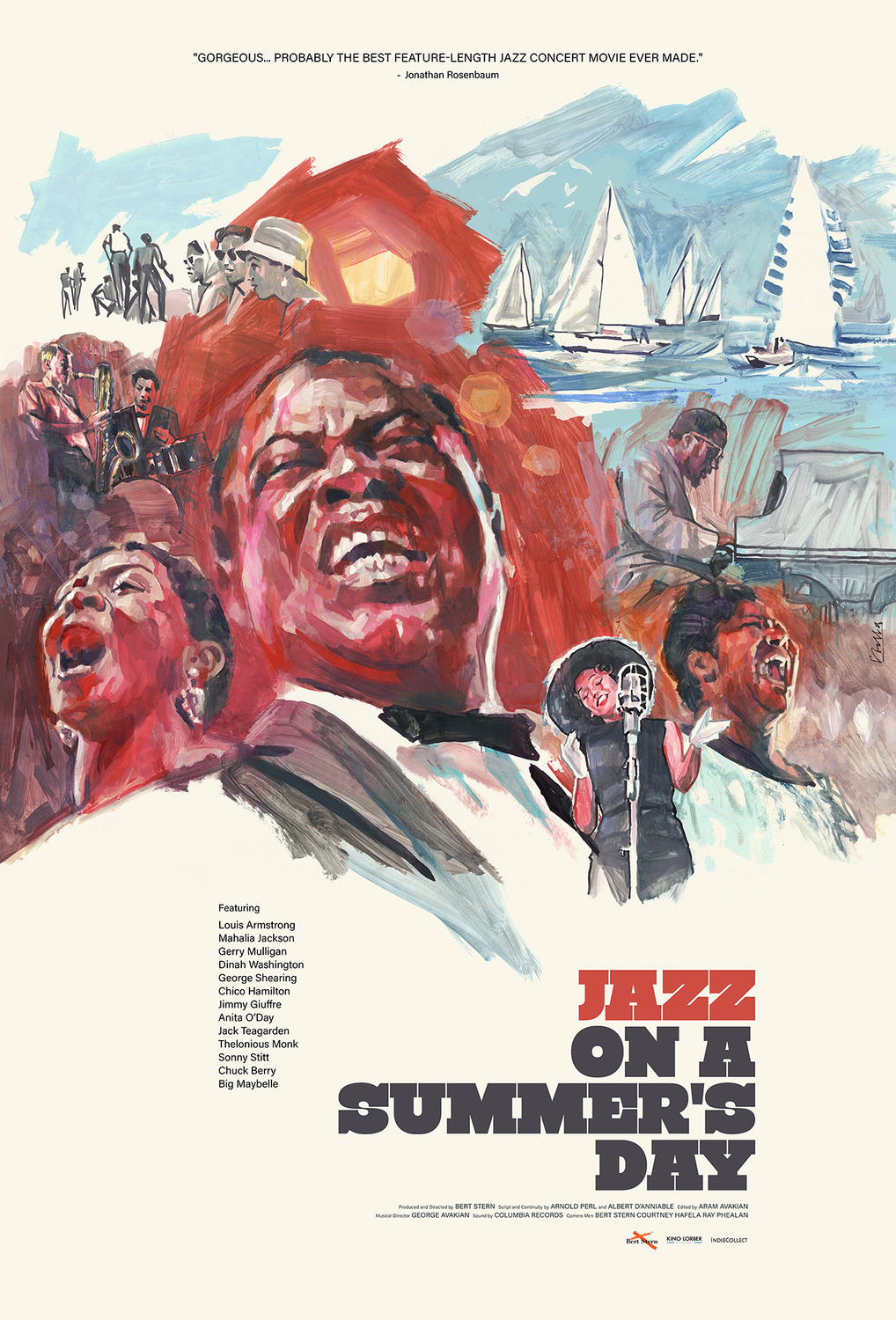 Extra Large Movie Poster Image for Jazz on a Summer's Day (#2 of 2)