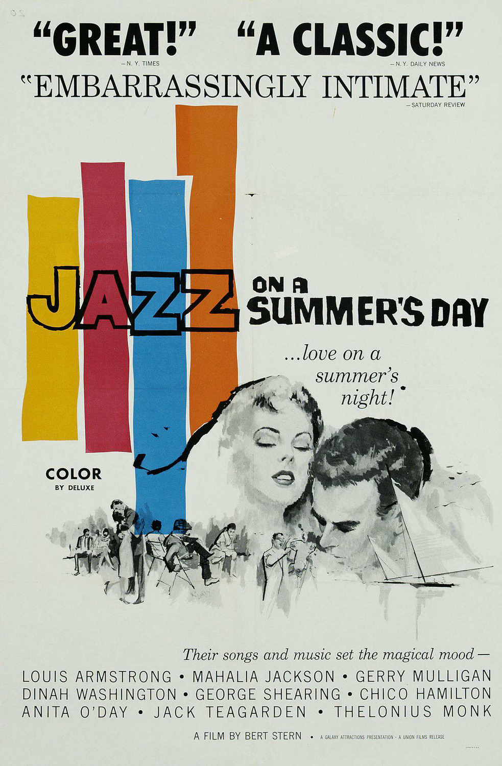 Extra Large Movie Poster Image for Jazz on a Summer's Day (#1 of 2)