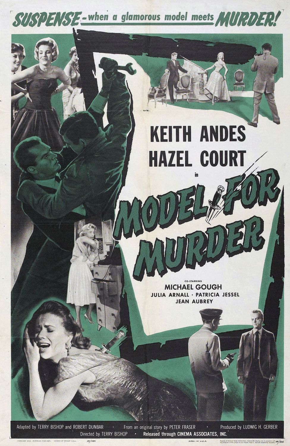 Extra Large Movie Poster Image for Model for Murder 