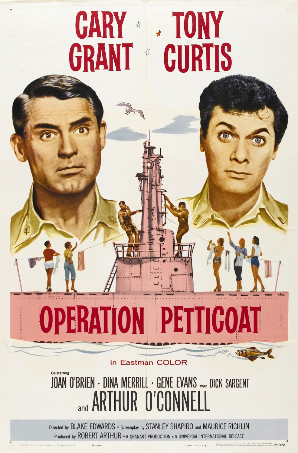 Extra Large Movie Poster Image for Operation Petticoat (#1 of 2)