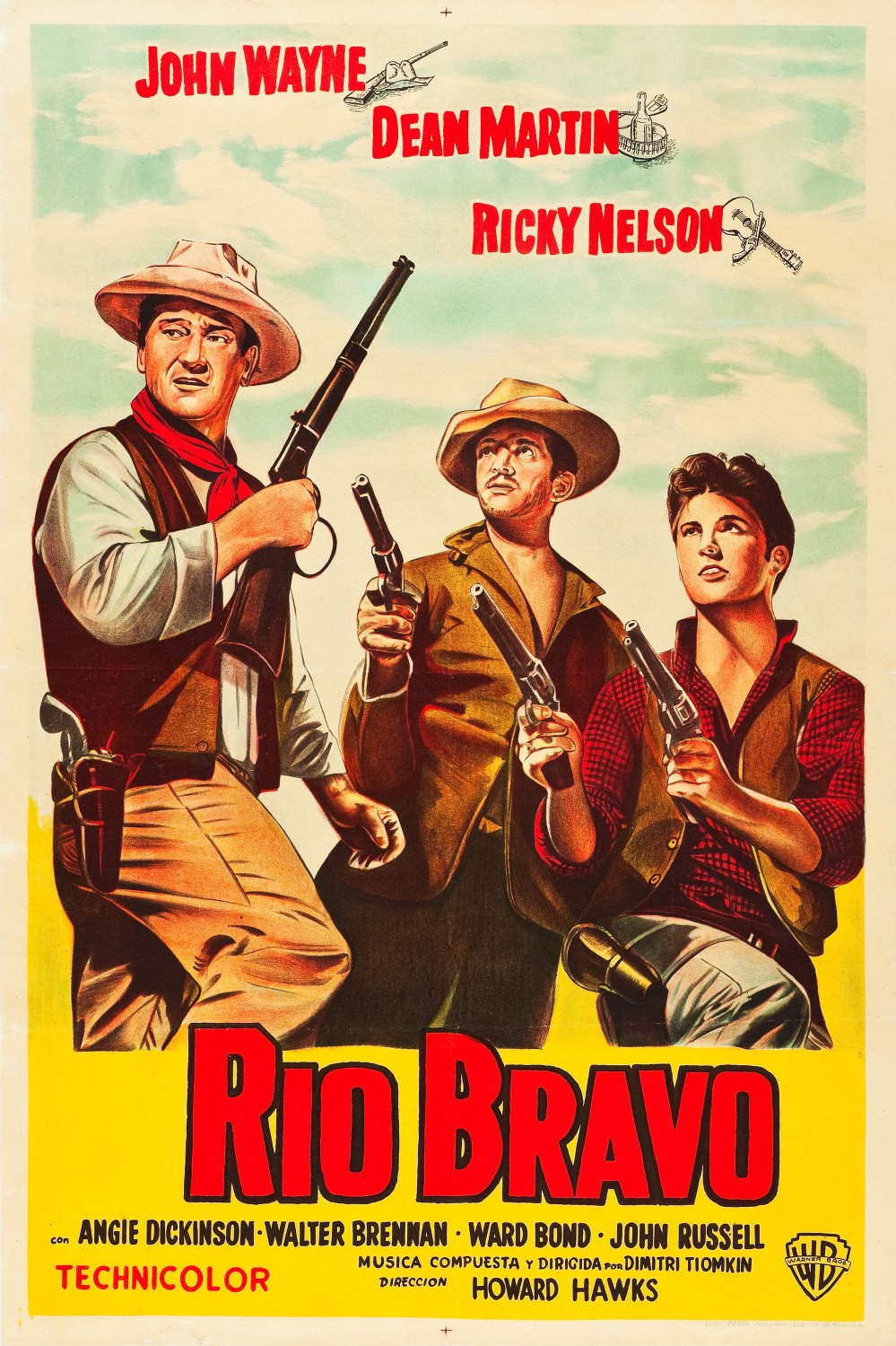 Extra Large Movie Poster Image for Rio Bravo (#3 of 5)