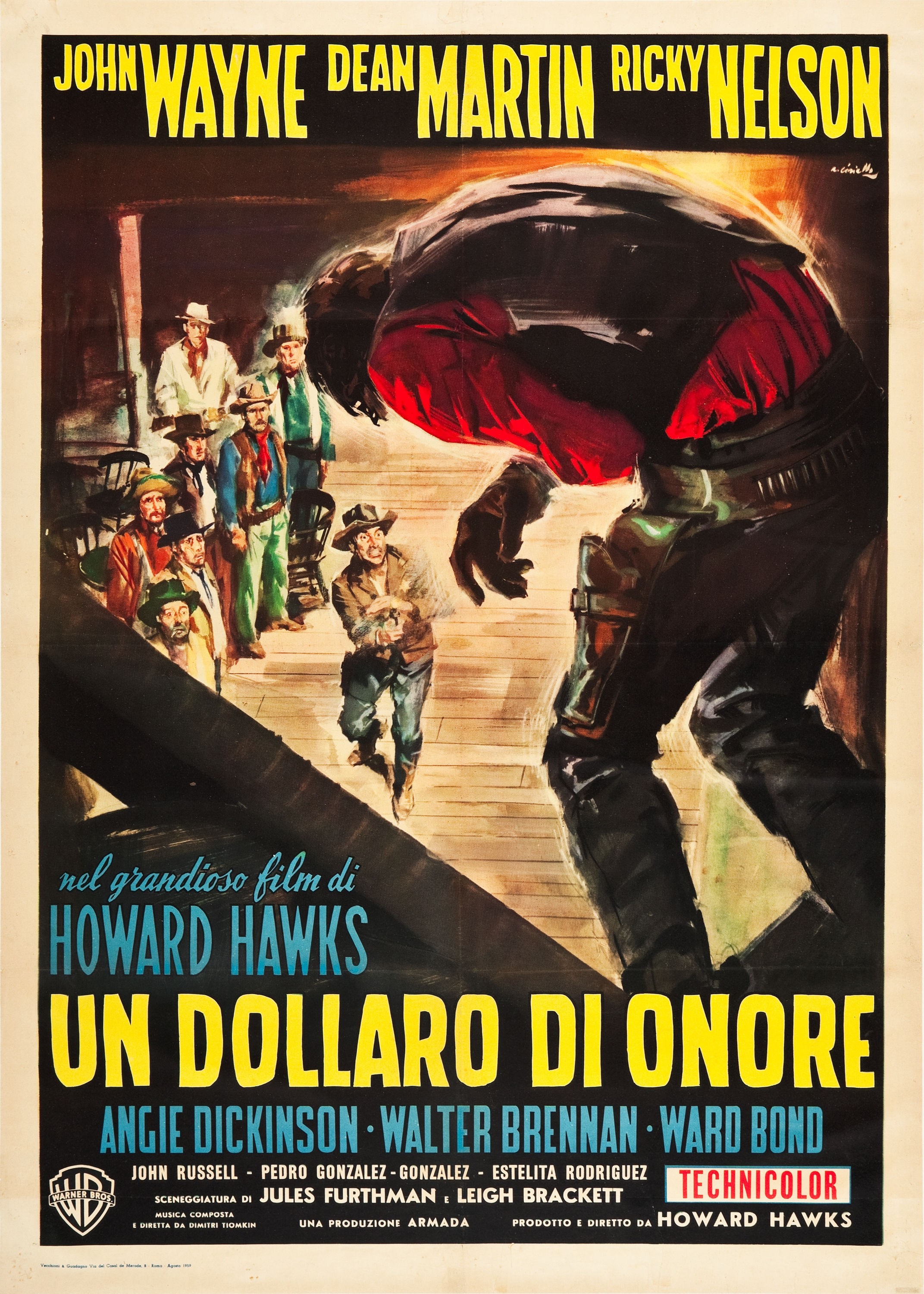 Mega Sized Movie Poster Image for Rio Bravo (#4 of 5)