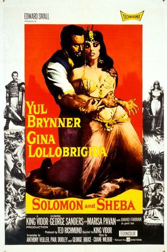 Solomon and Sheba Movie Poster