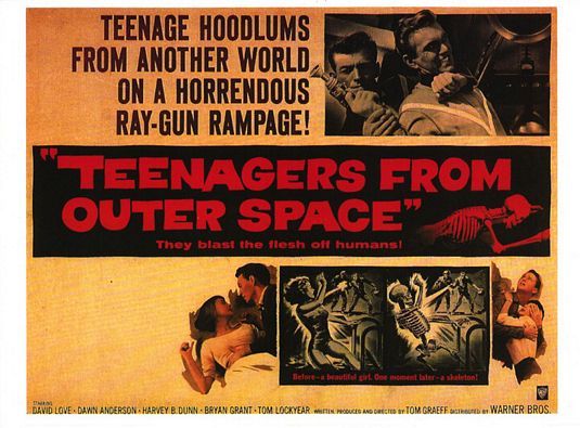 Teenagers from Outer Space Movie Poster