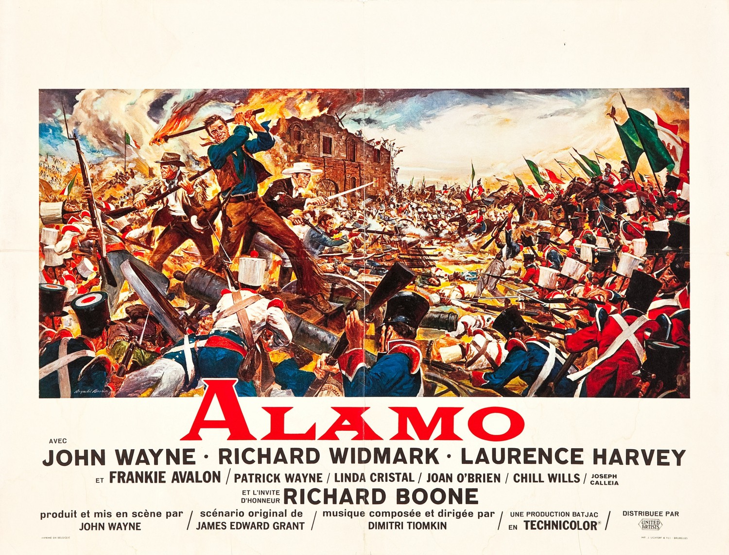 Extra Large Movie Poster Image for The Alamo (#3 of 3)