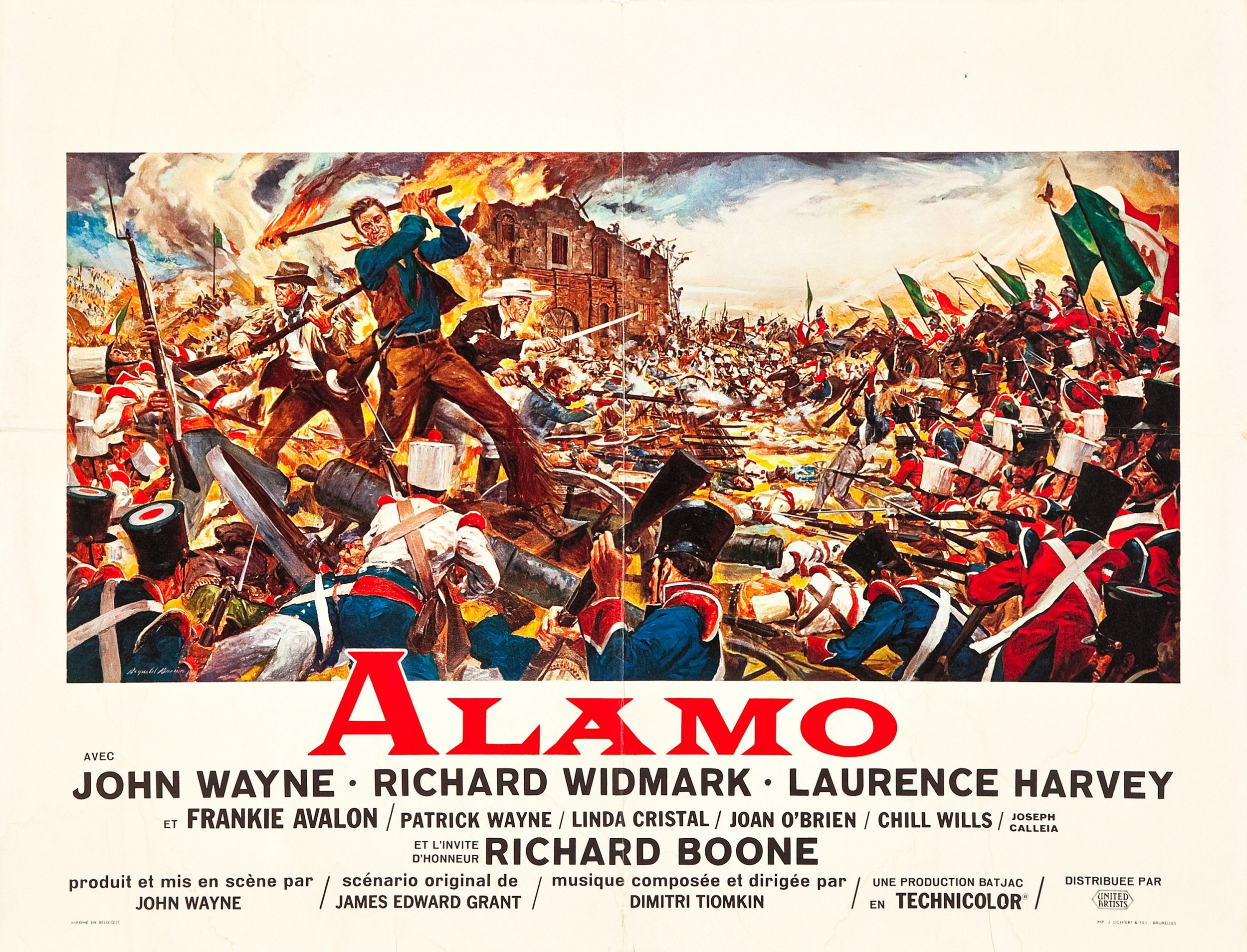 Mega Sized Movie Poster Image for The Alamo (#3 of 3)