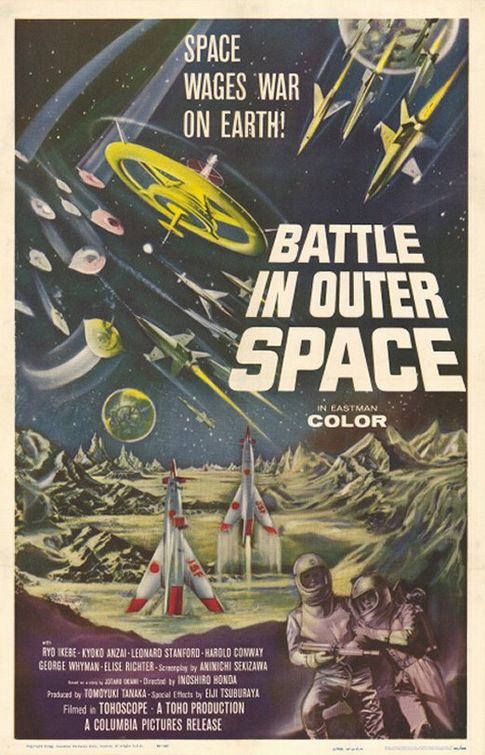 Battle in Outer Space Movie Poster