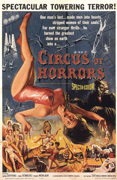 Circus of Horrors Movie Poster