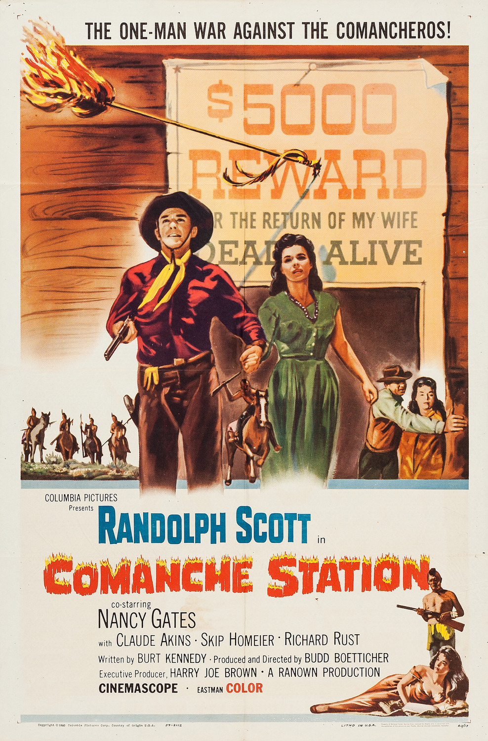 Extra Large Movie Poster Image for Comanche Station 
