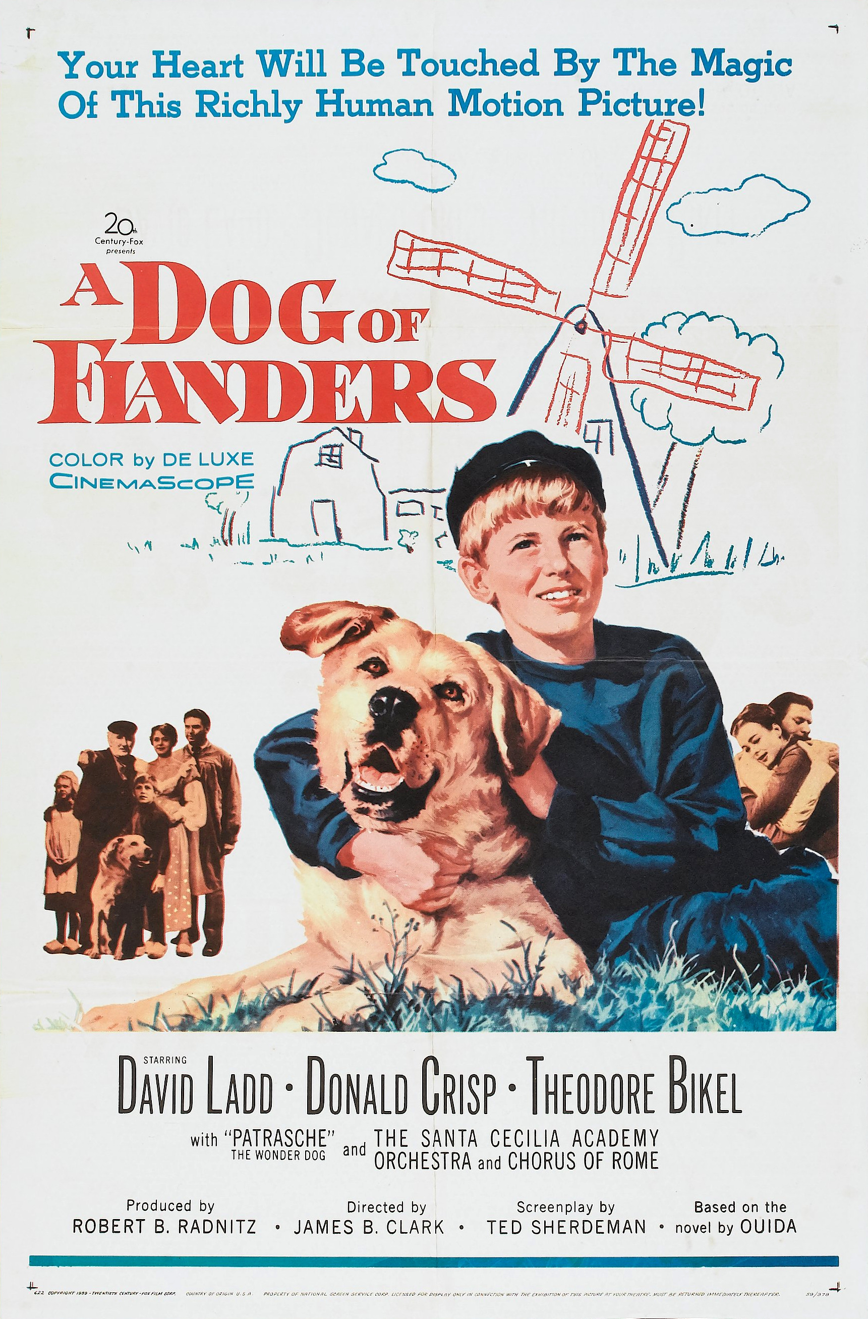 Mega Sized Movie Poster Image for A Dog of Flanders 