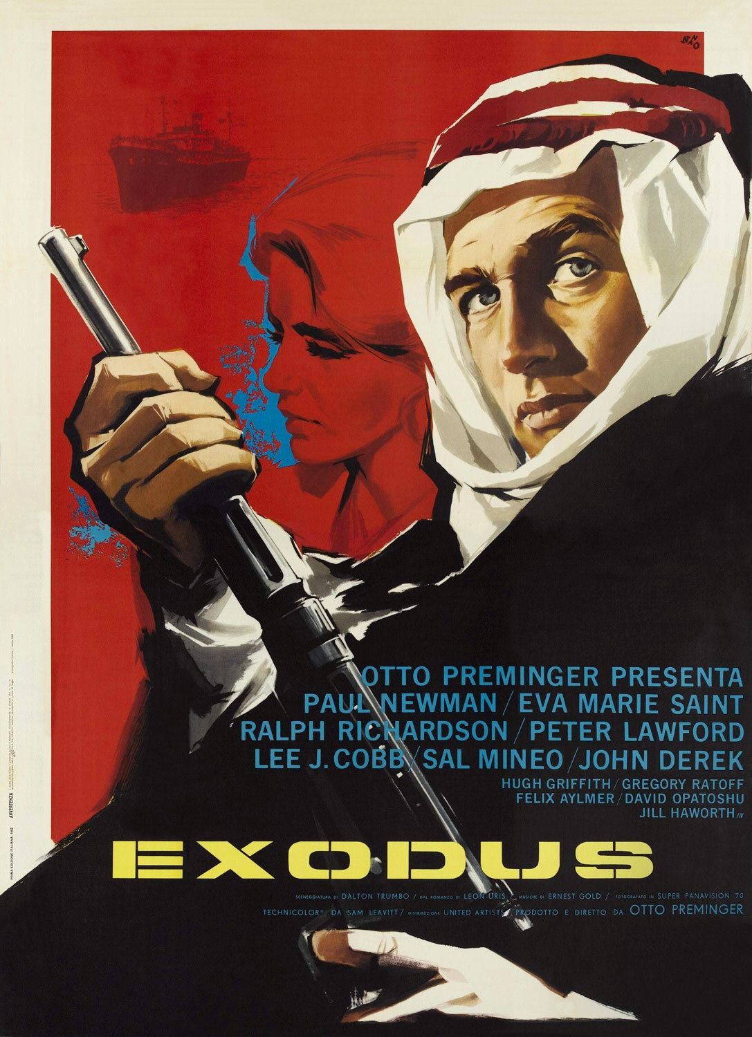Extra Large Movie Poster Image for Exodus (#2 of 4)