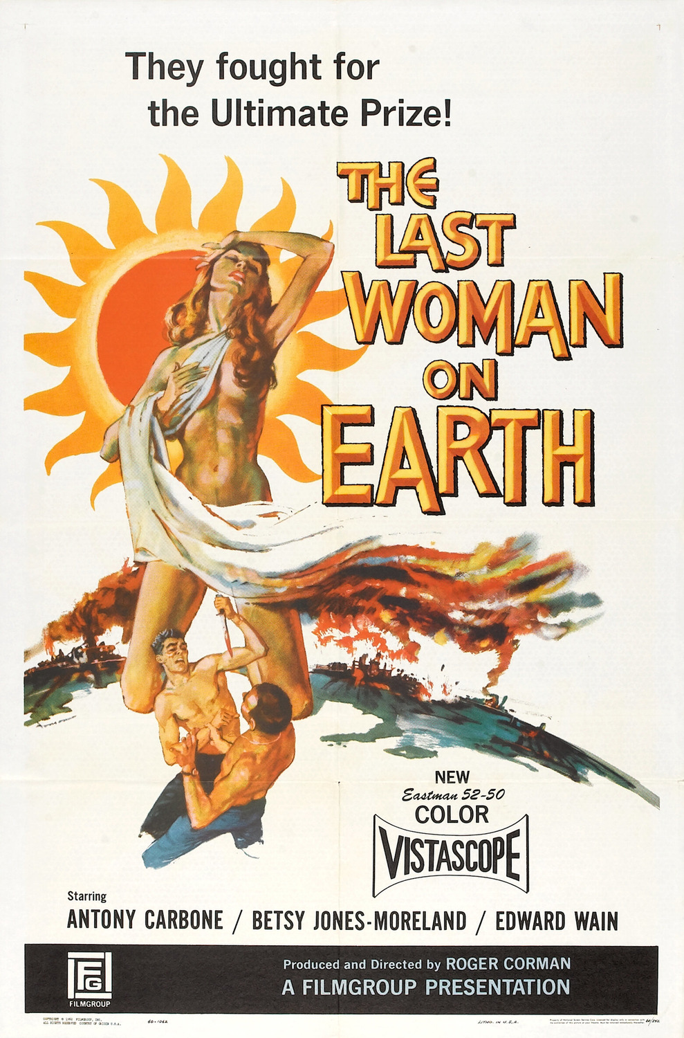 Extra Large Movie Poster Image for Last Woman on Earth 
