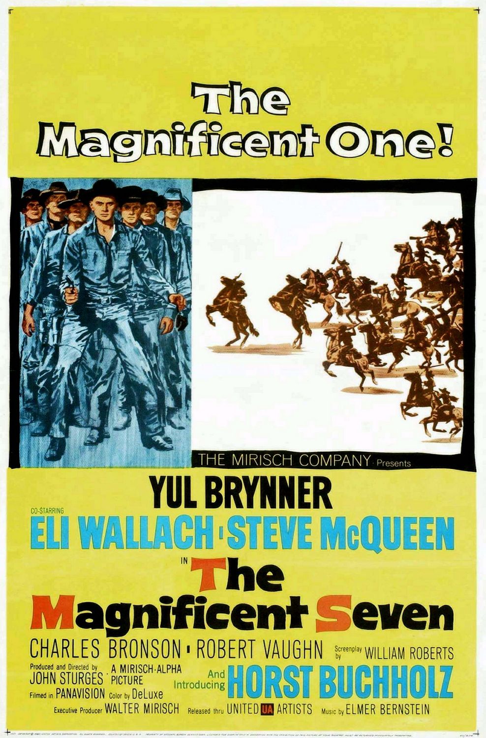 Extra Large Movie Poster Image for The Magnificent Seven (#2 of 2)