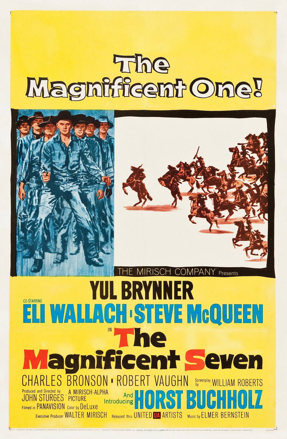 Extra Large Movie Poster Image for The Magnificent Seven (#2 of 2)