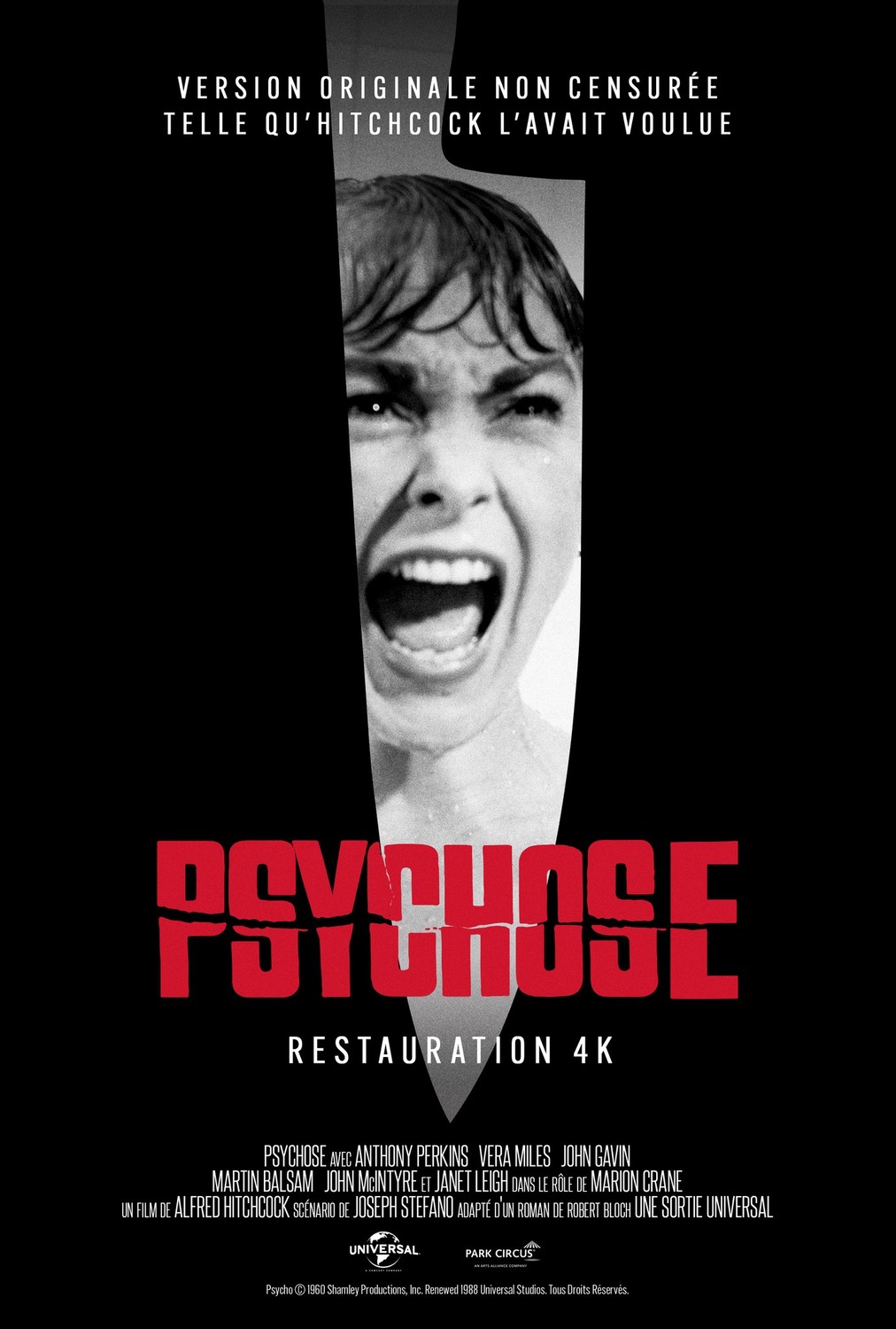 Extra Large Movie Poster Image for Psycho (#3 of 3)